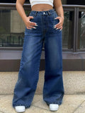 High Waisted Wide Leg Jeans