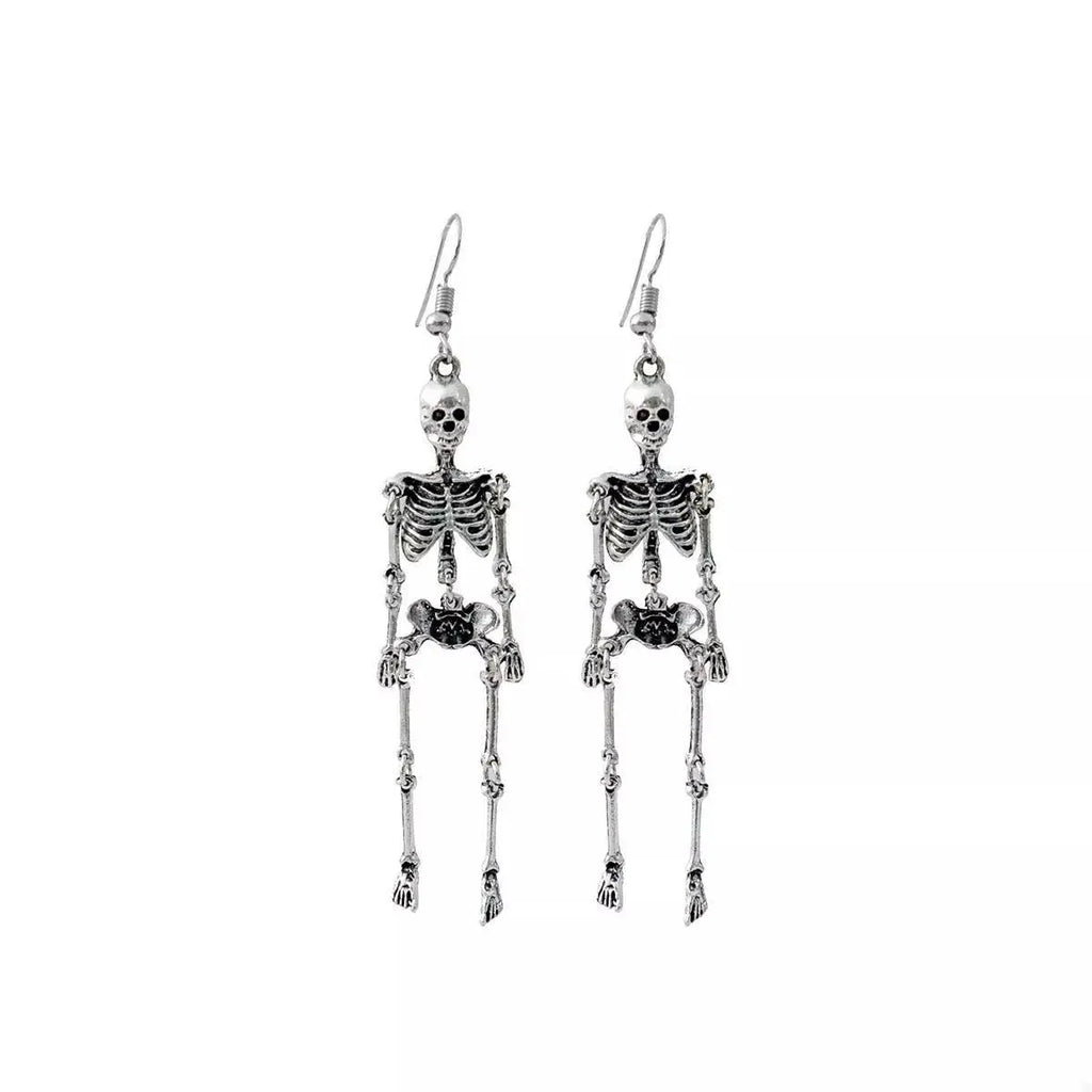 Halloween Skeleton Dangle Earrings
