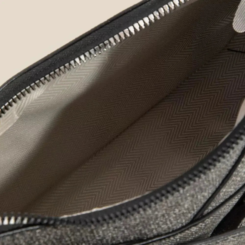Fame Denim Belt Accent Shoulder Bag