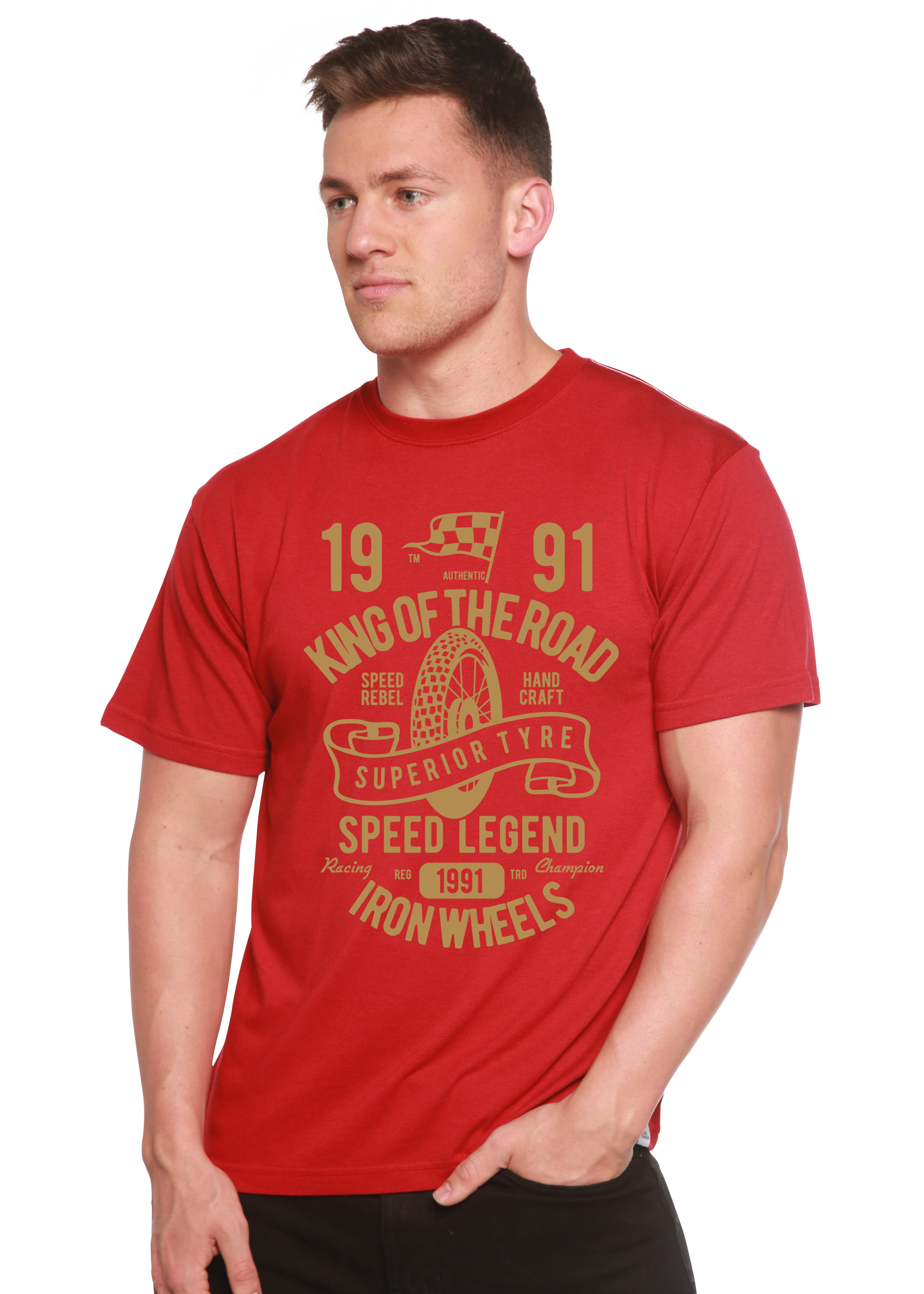Superior Type Spun Bamboo® Men's Bamboo Viscose/Organic Cotton Short Sleeve Graphic T-Shirt