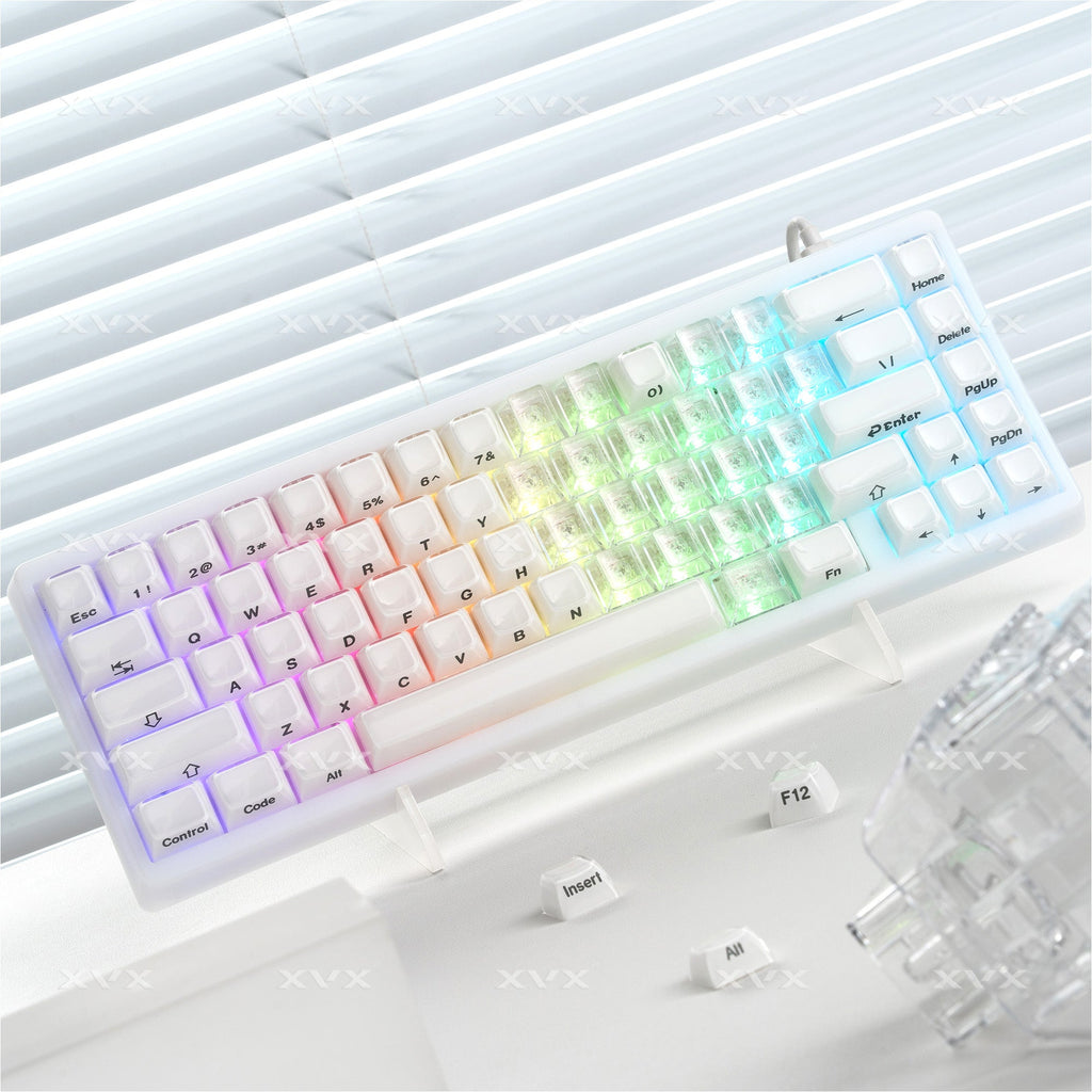 XVX Fizz 21-Key Heart Layout Cherry Profile Keycap Set