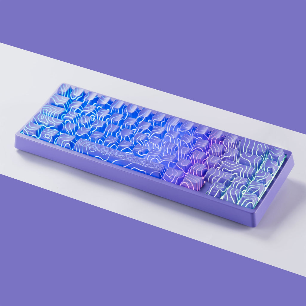 XVX M67 JadeStone Interstellar Black VIA Tri-Mode Mechanical Keyboard with IMD-Tech Keycaps