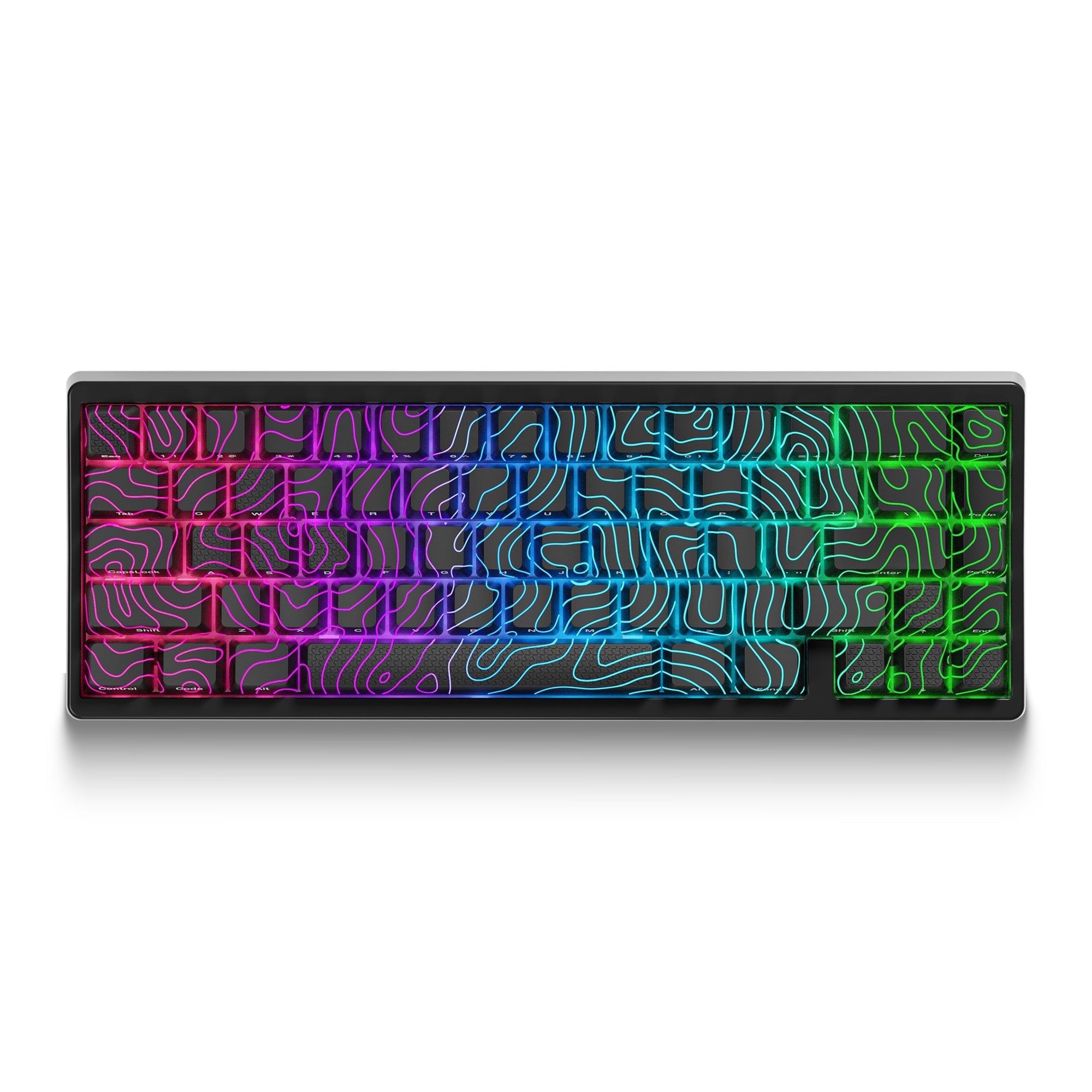 XVX M67 JadeStone Interstellar Black VIA Tri-Mode Mechanical Keyboard with IMD-Tech Keycaps