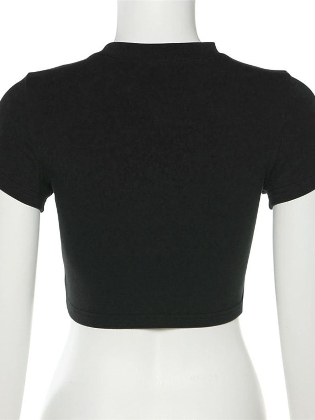 Milano Embroidered Cropped T Shirt