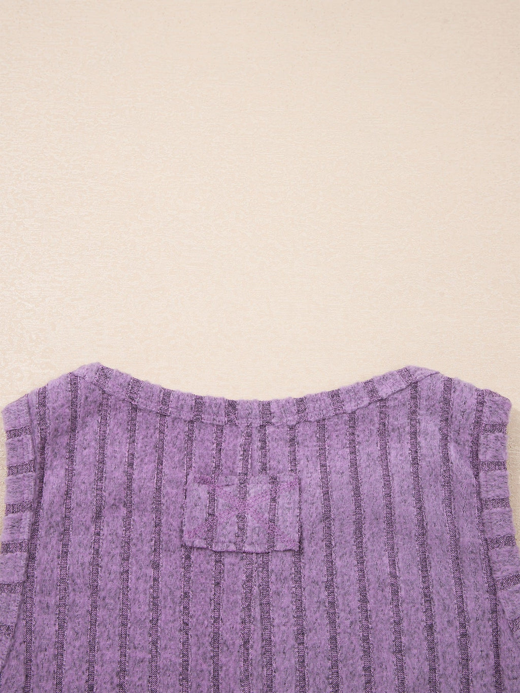 Slim Mineral Wash Ribbed Tank Top