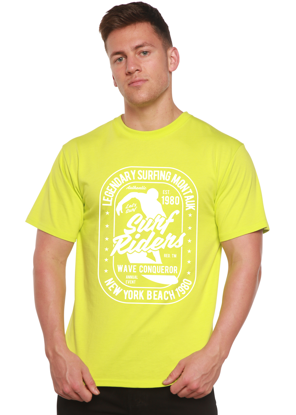 Surf Rider Spun Bamboo® Men's Bamboo Viscose/Organic Cotton Short Sleeve Graphic T-Shirt