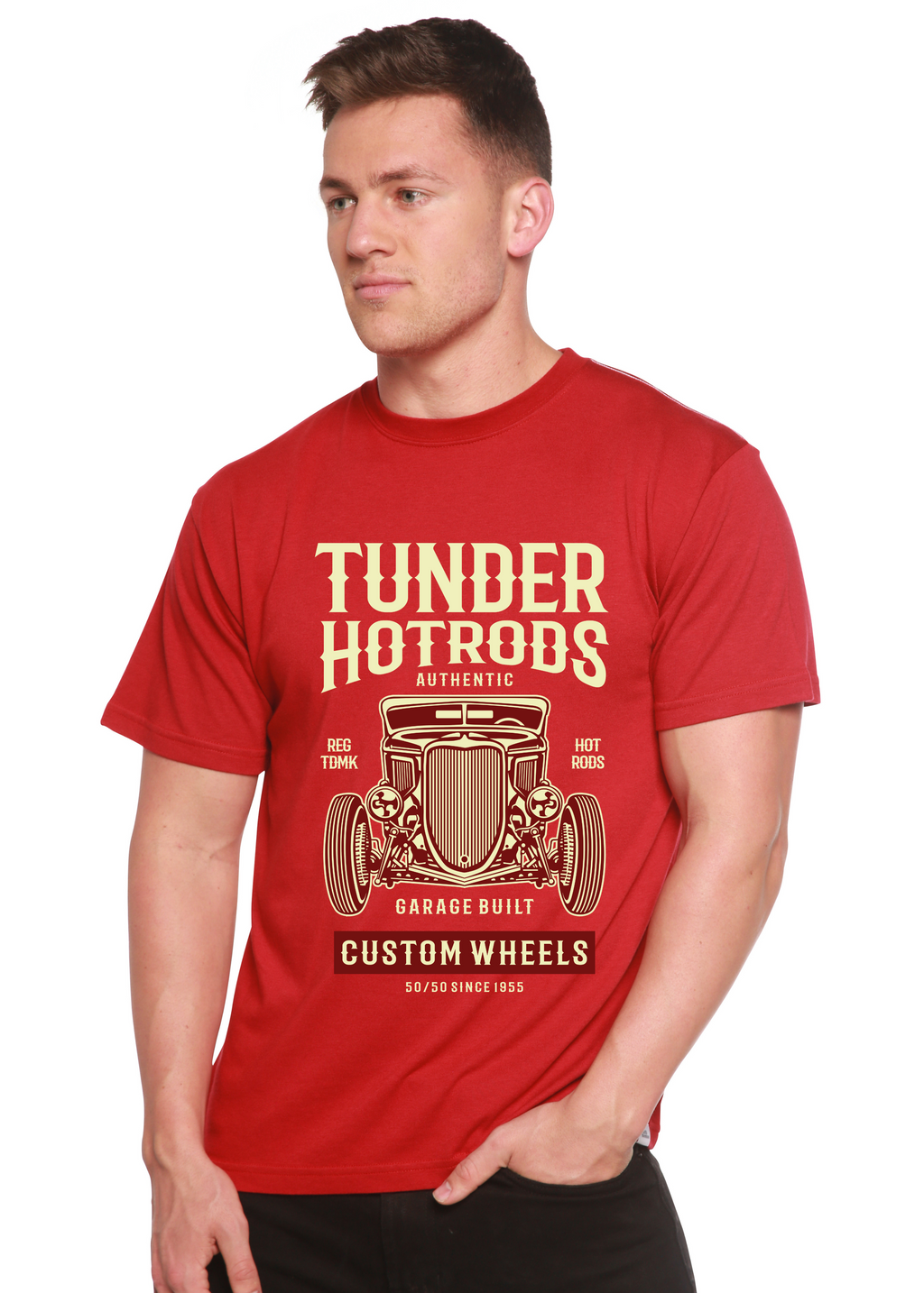 Thunder Hot Spun Bamboo® Men's Bamboo Viscose/Organic Cotton Short Sleeve Graphic T-Shirt