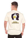 Social Distancing Men's Bamboo Short Sleeve Printed T-Shirt