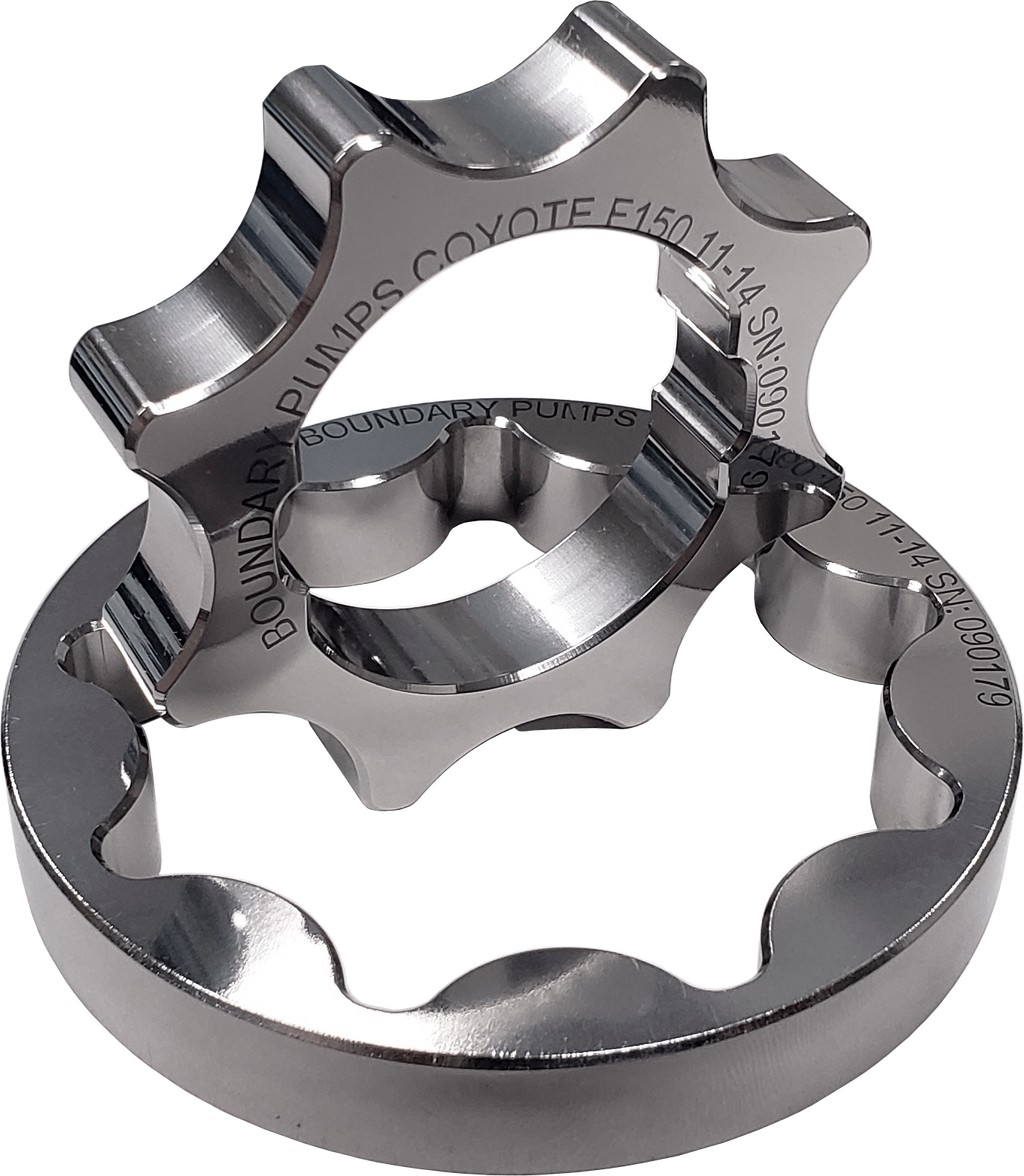 Boundary Oil Pump Gear for Mustang Coyote 11-23, GT350, and 15-17 F-150 5.0L