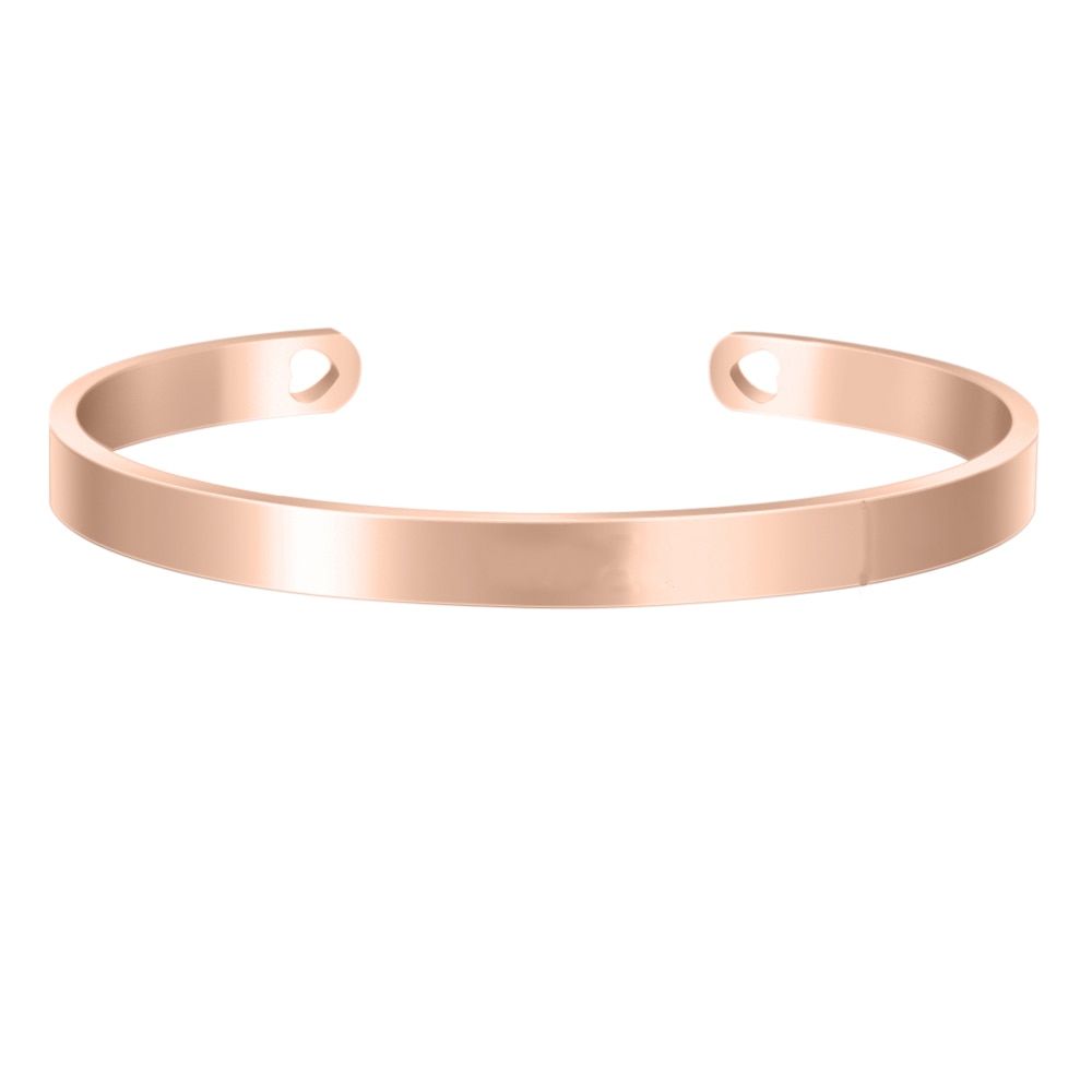 Custom Necklace Bar Engraved Name Text Bangle Cuff Jewelry