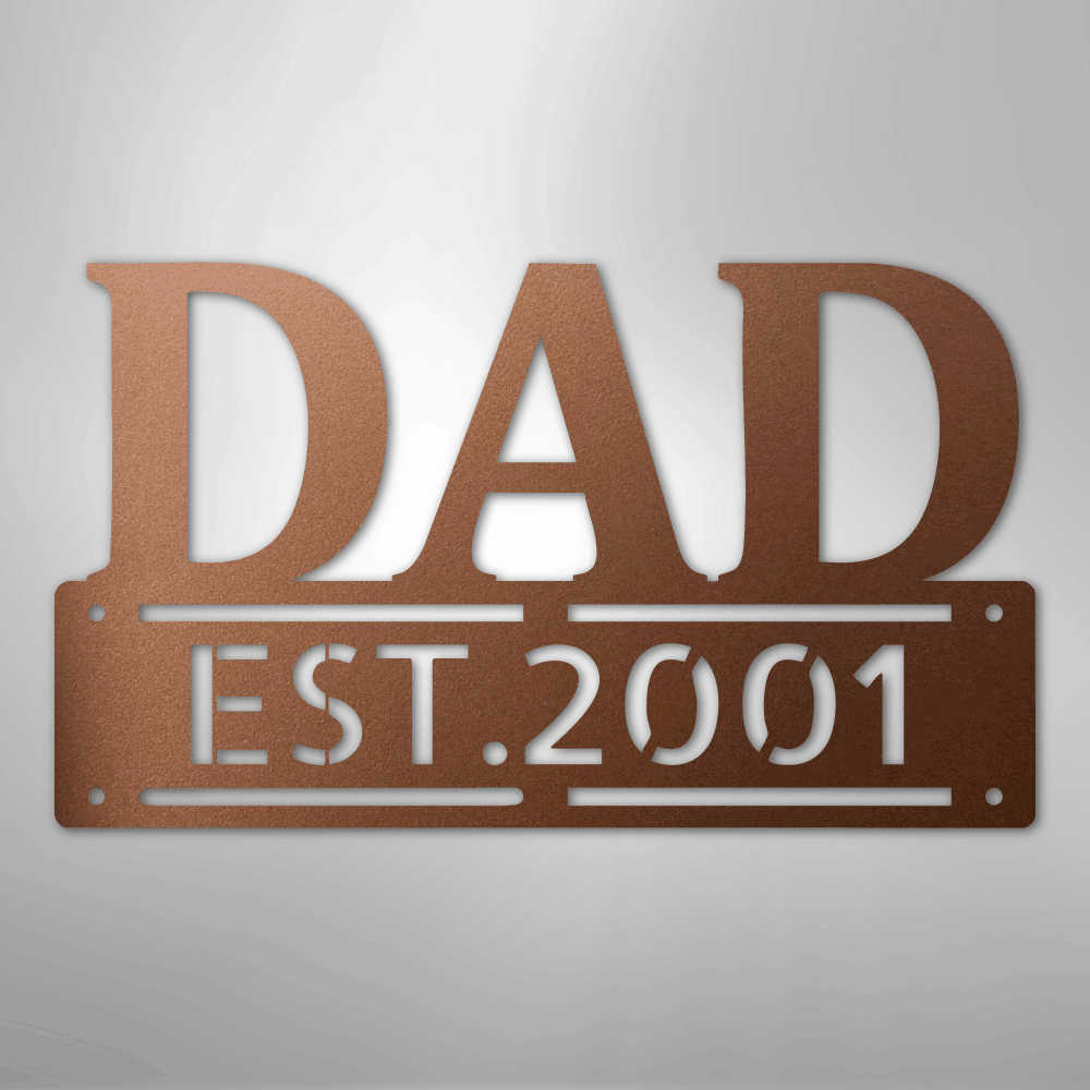 Father's Day - Steel Sign