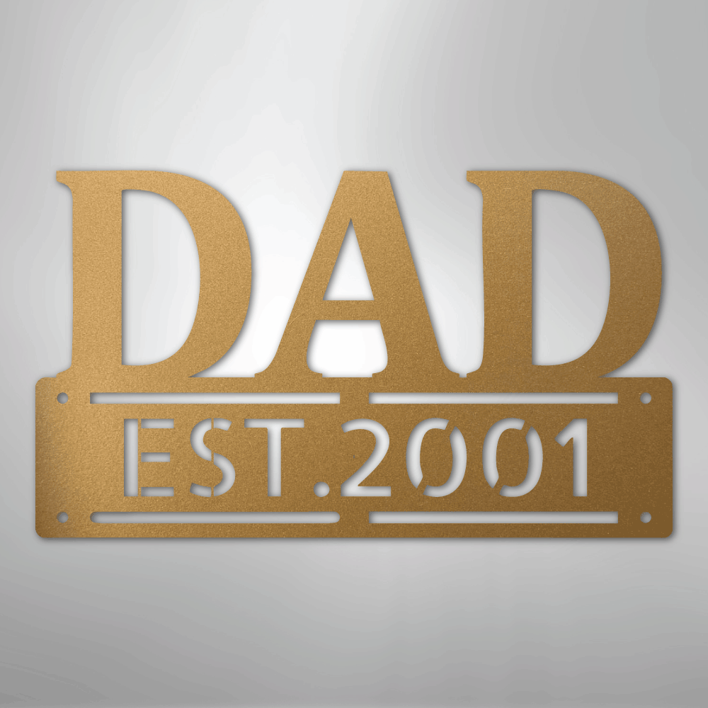 Father's Day - Steel Sign