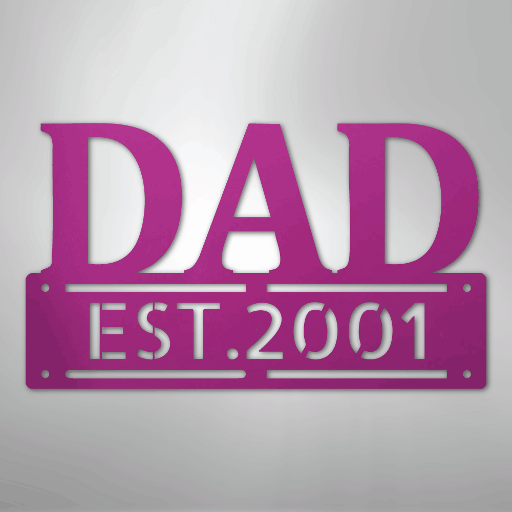Father's Day - Steel Sign
