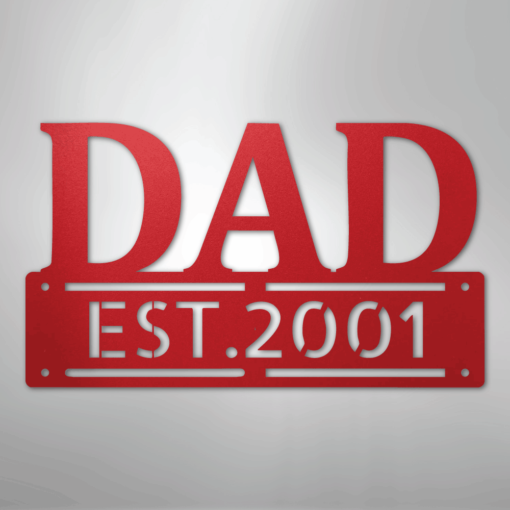 Father's Day - Steel Sign