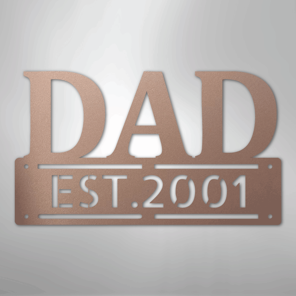 Father's Day - Steel Sign