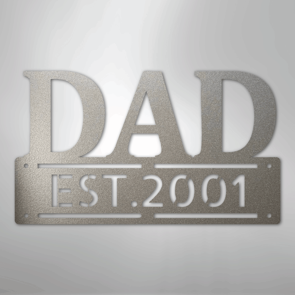 Father's Day - Steel Sign
