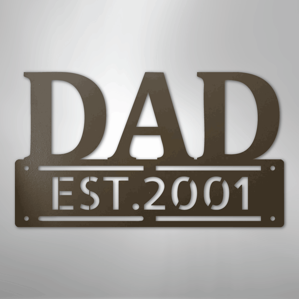Father's Day - Steel Sign