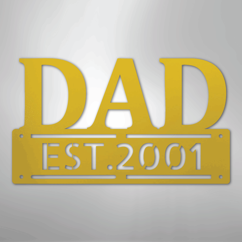 Father's Day - Steel Sign
