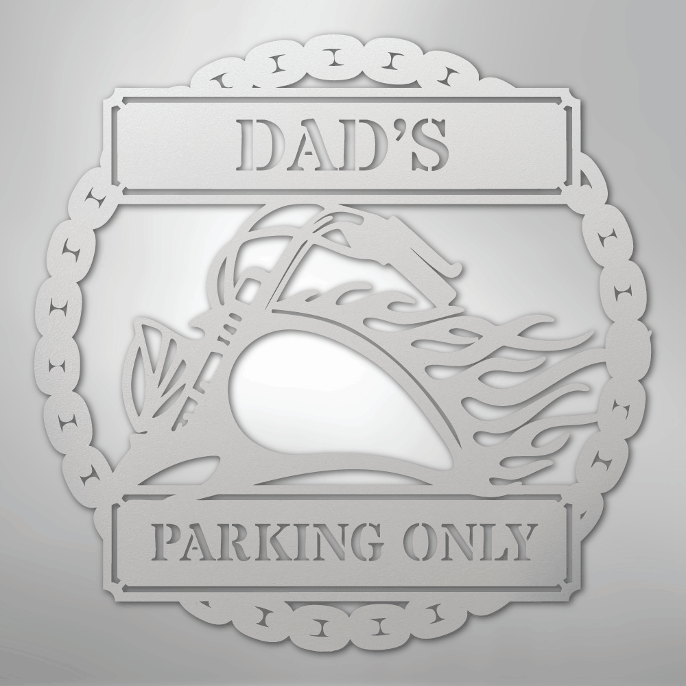 Hog Parking Plaque - Steel Sign