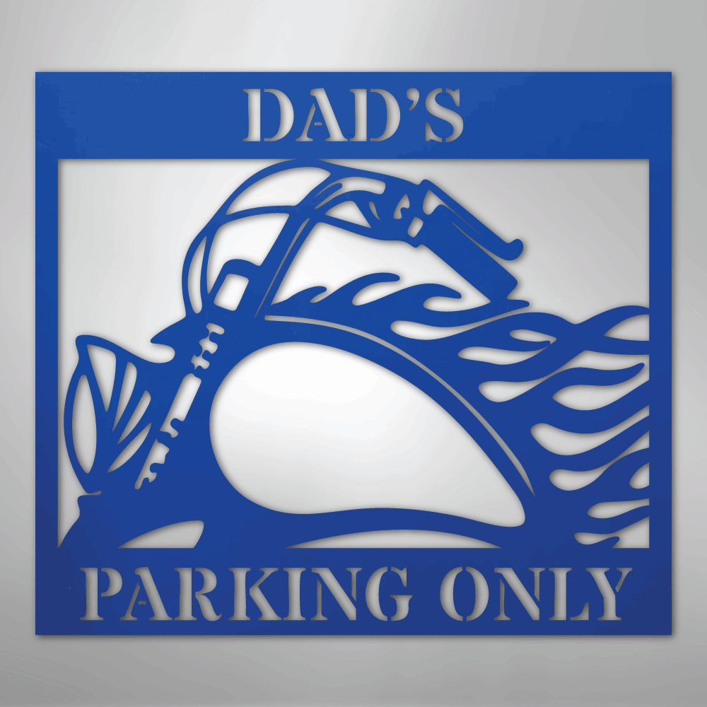 Hog Parking - Steel Sign