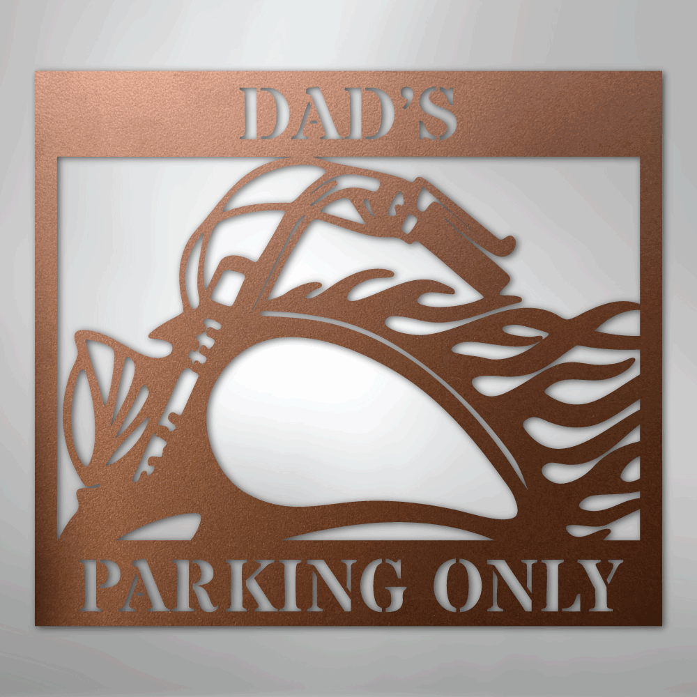 Hog Parking - Steel Sign