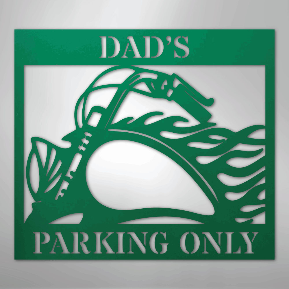 Hog Parking - Steel Sign