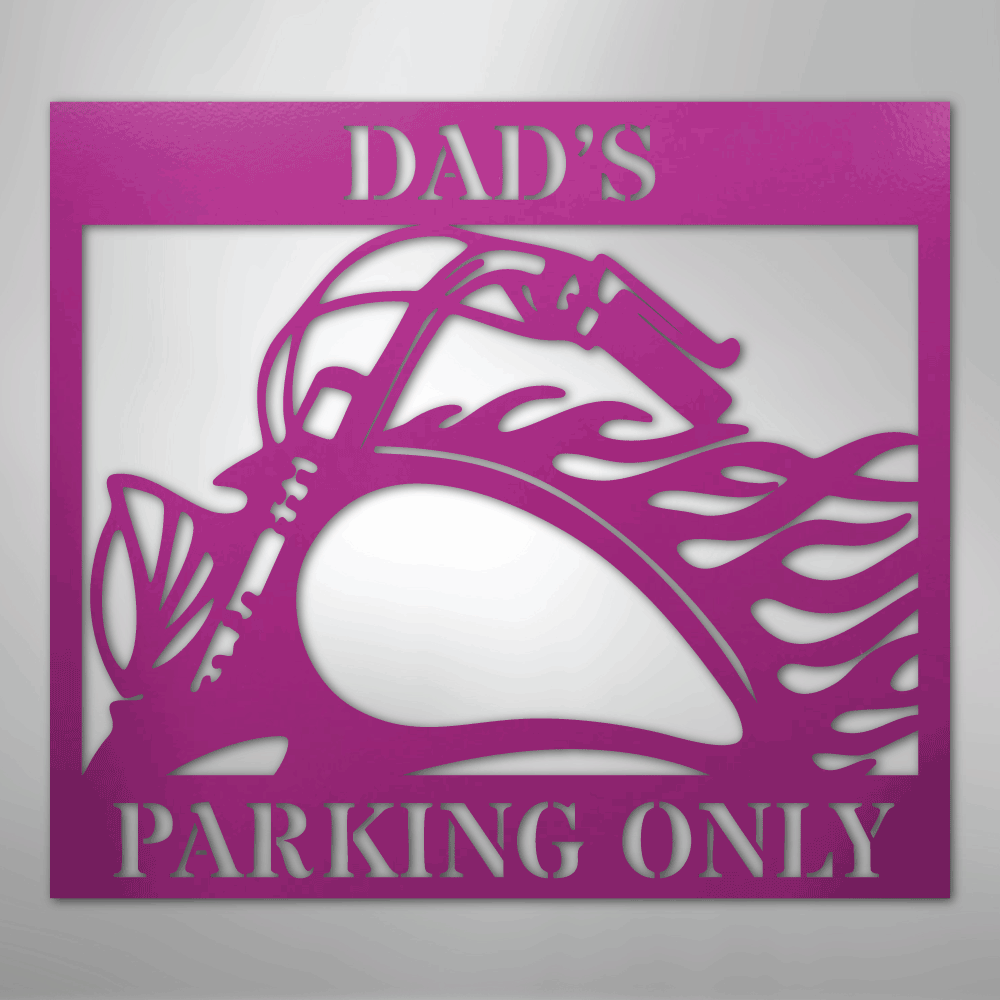 Hog Parking - Steel Sign