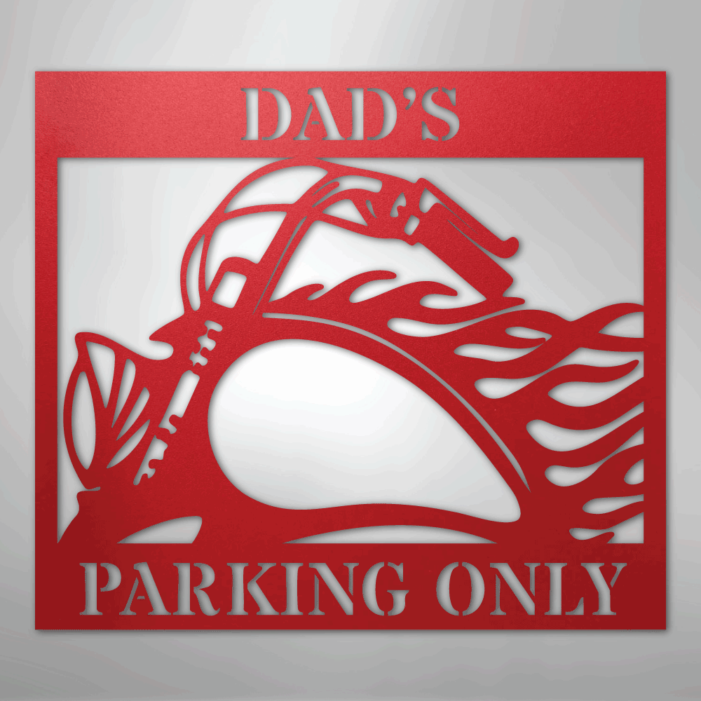 Hog Parking - Steel Sign