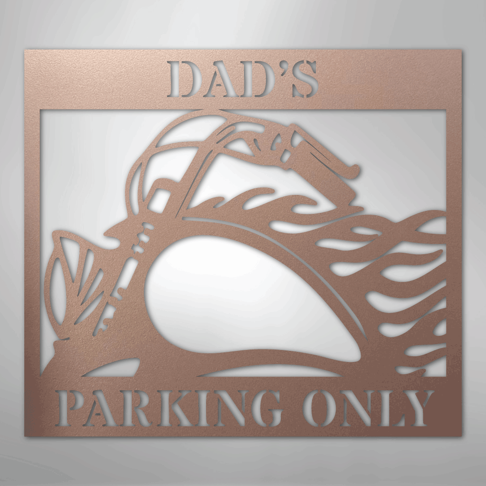 Hog Parking - Steel Sign