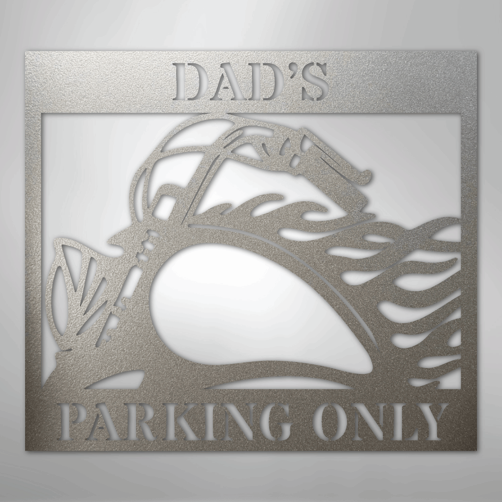 Hog Parking - Steel Sign