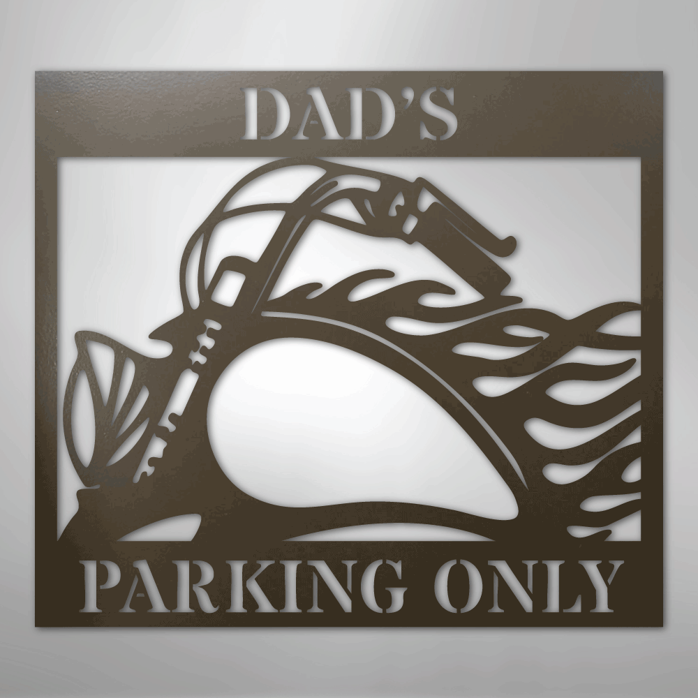 Hog Parking - Steel Sign