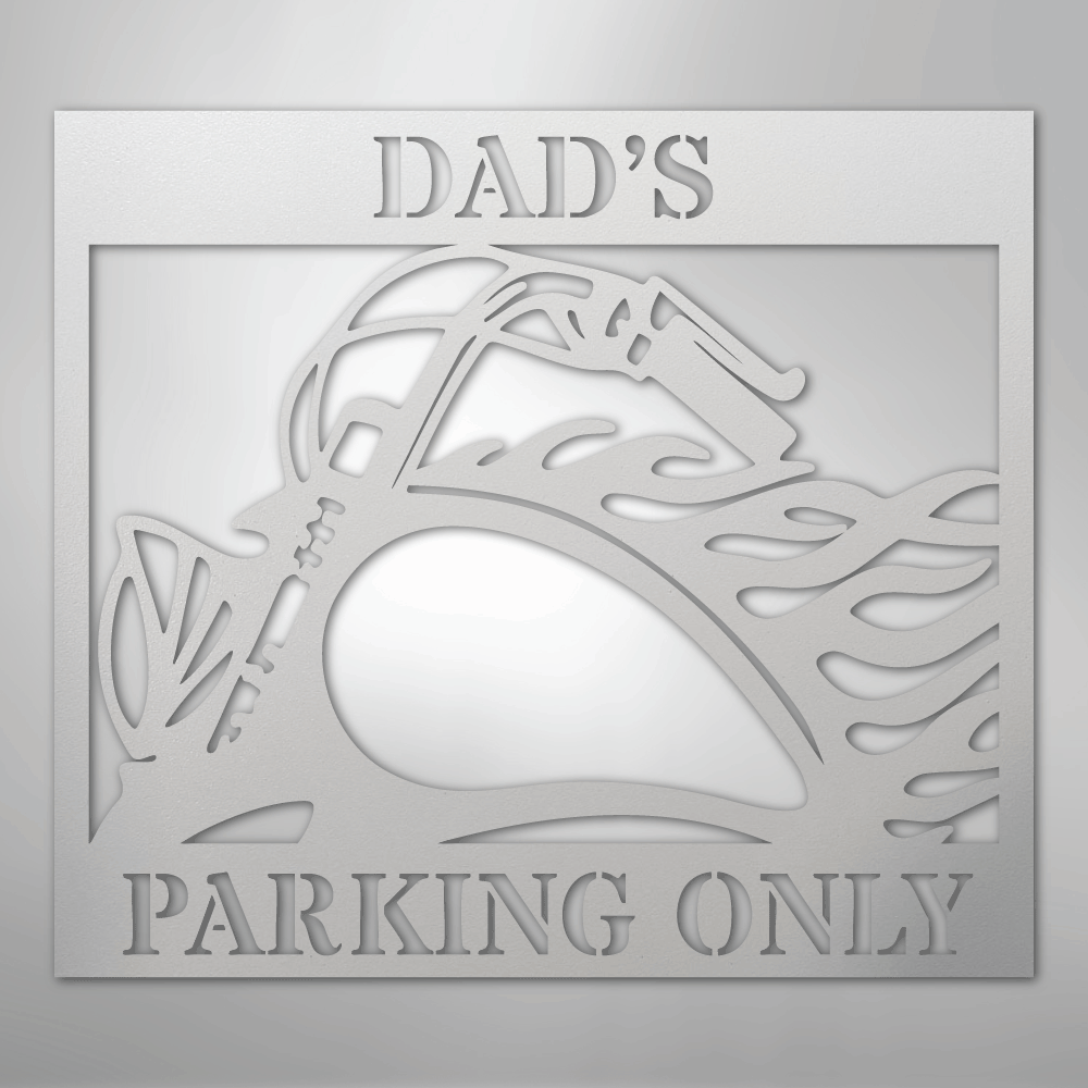 Hog Parking - Steel Sign