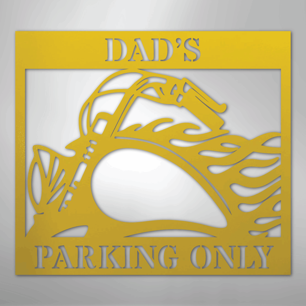 Hog Parking - Steel Sign