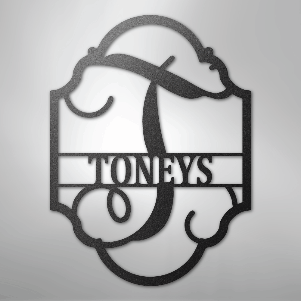 Family Name Plaque - Steel Sign