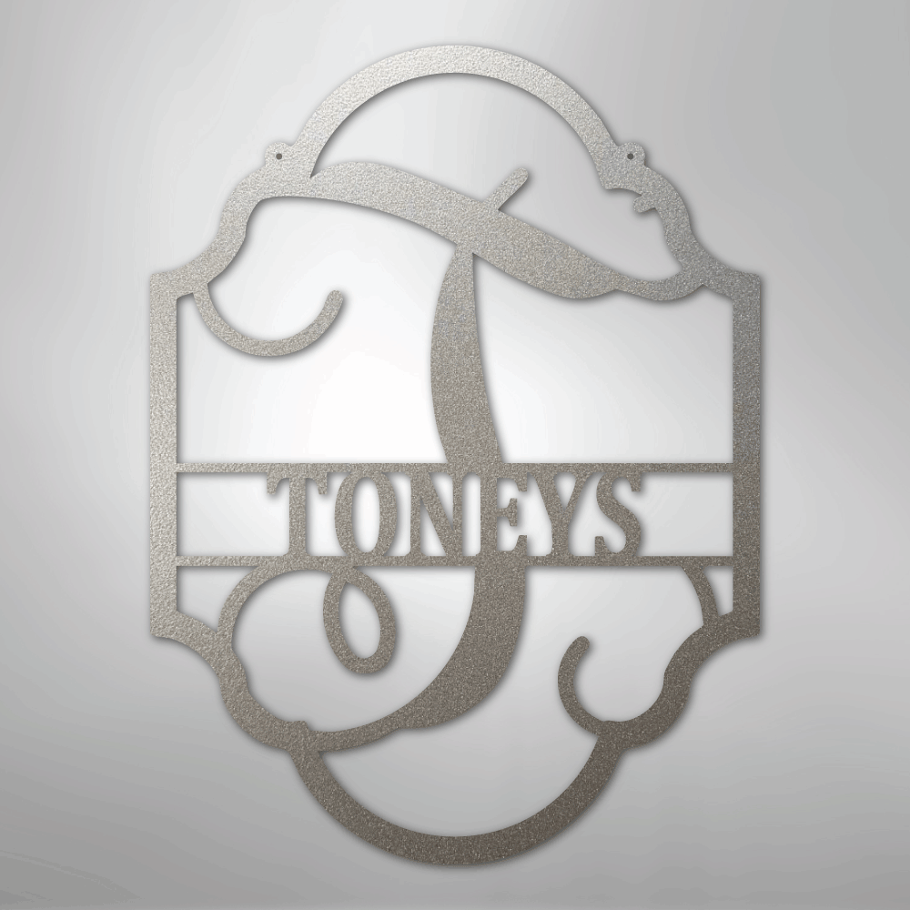 Family Name Plaque - Steel Sign