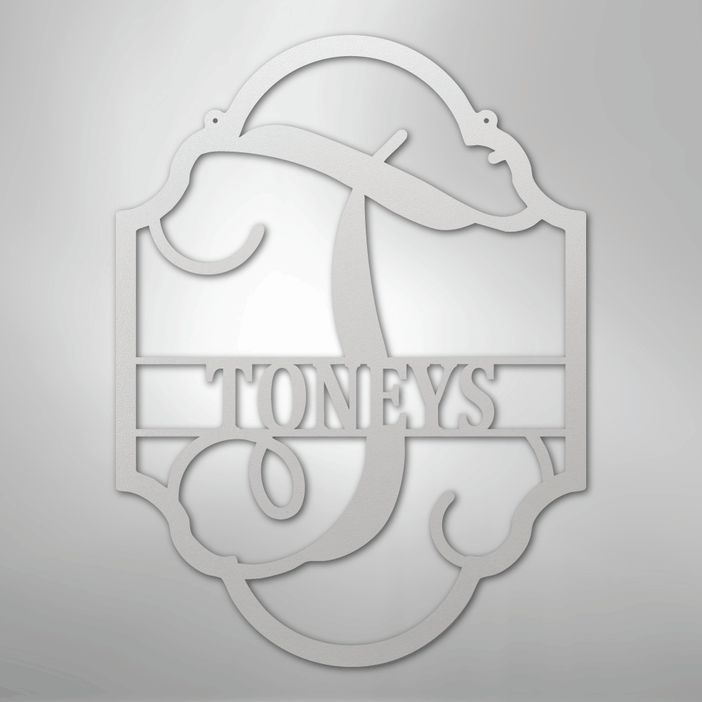 Family Name Plaque - Steel Sign