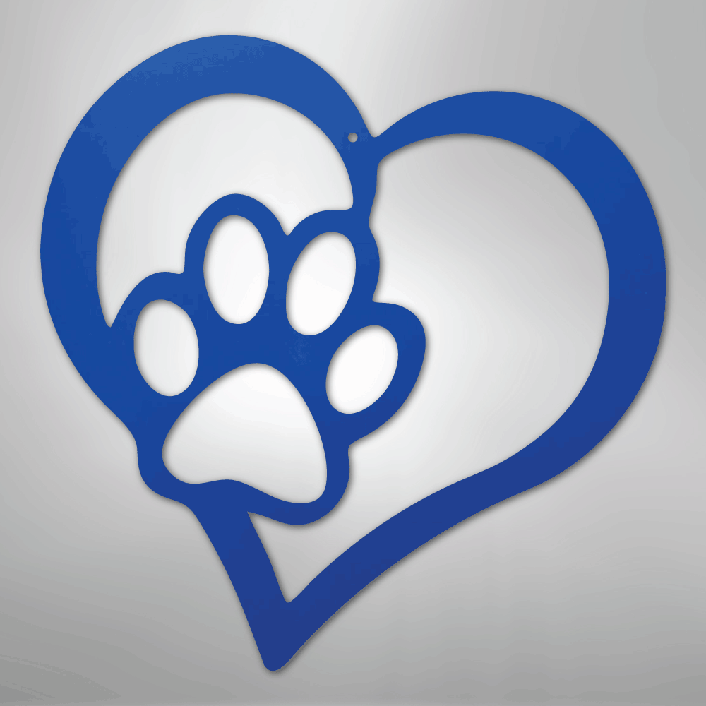 Puppy Love - Steel Sign