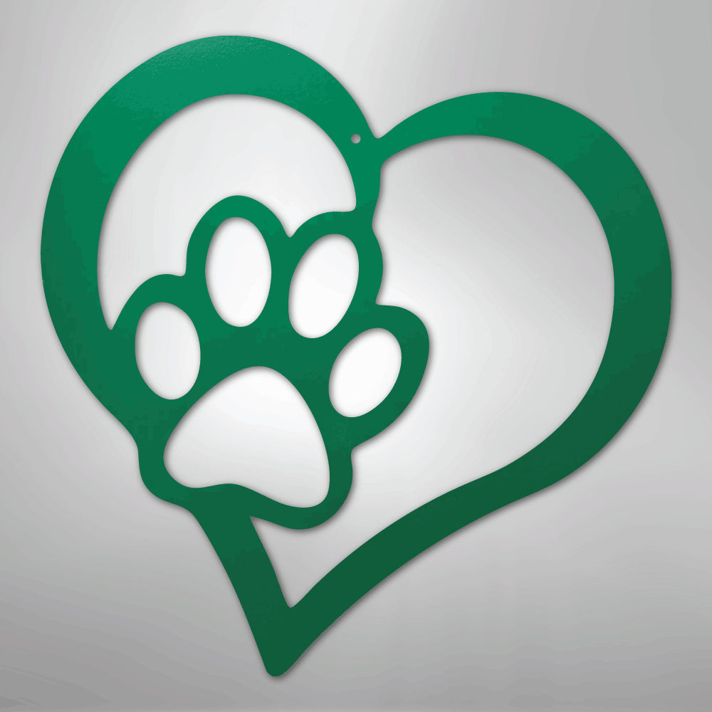 Puppy Love - Steel Sign
