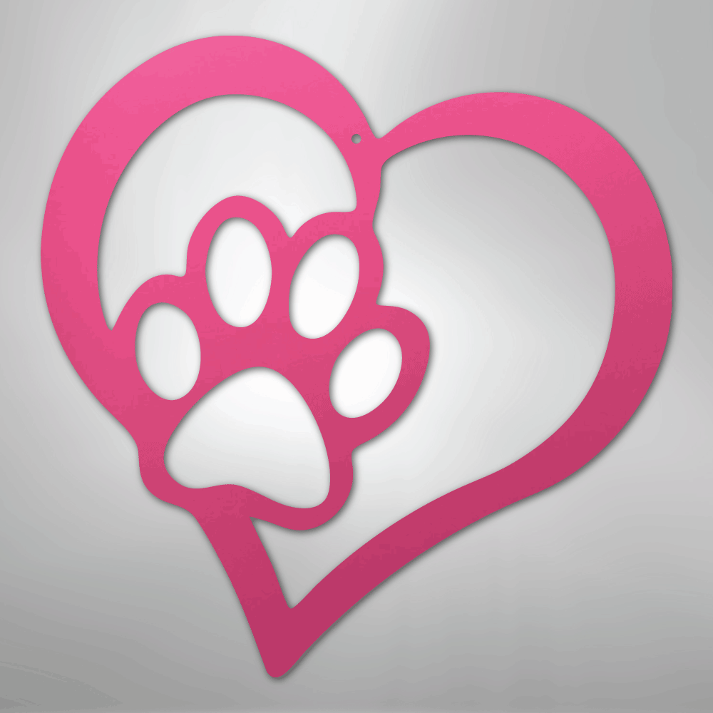 Puppy Love - Steel Sign
