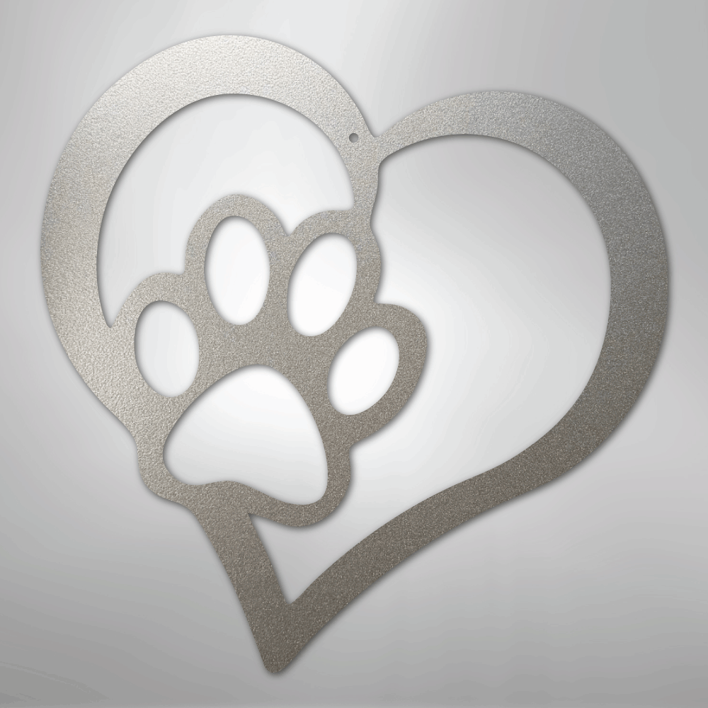 Puppy Love - Steel Sign
