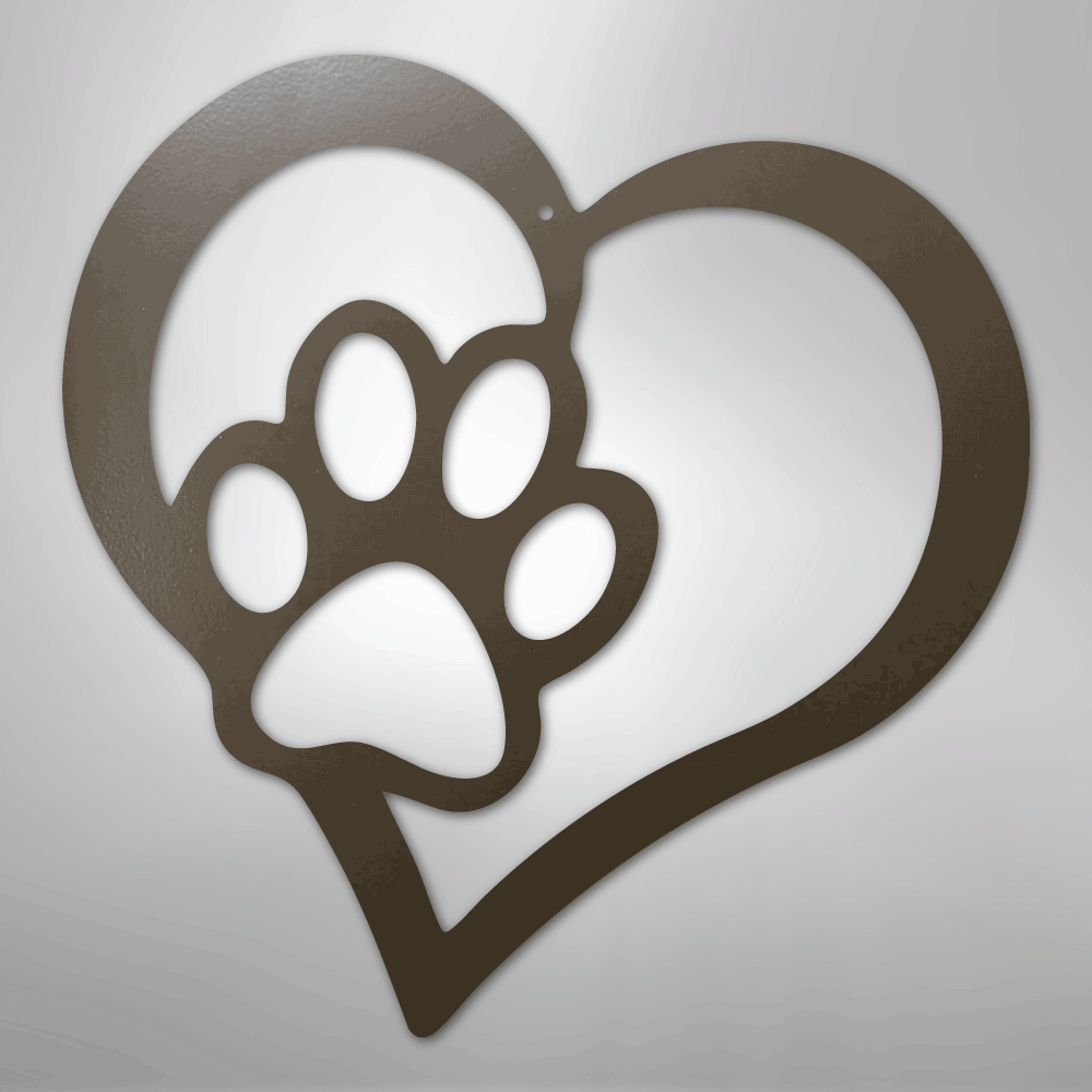 Puppy Love - Steel Sign
