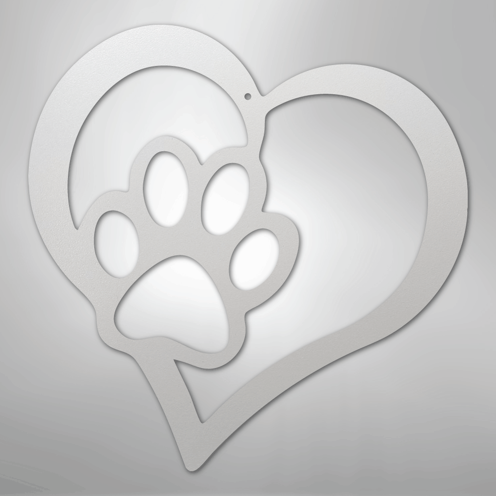 Puppy Love - Steel Sign