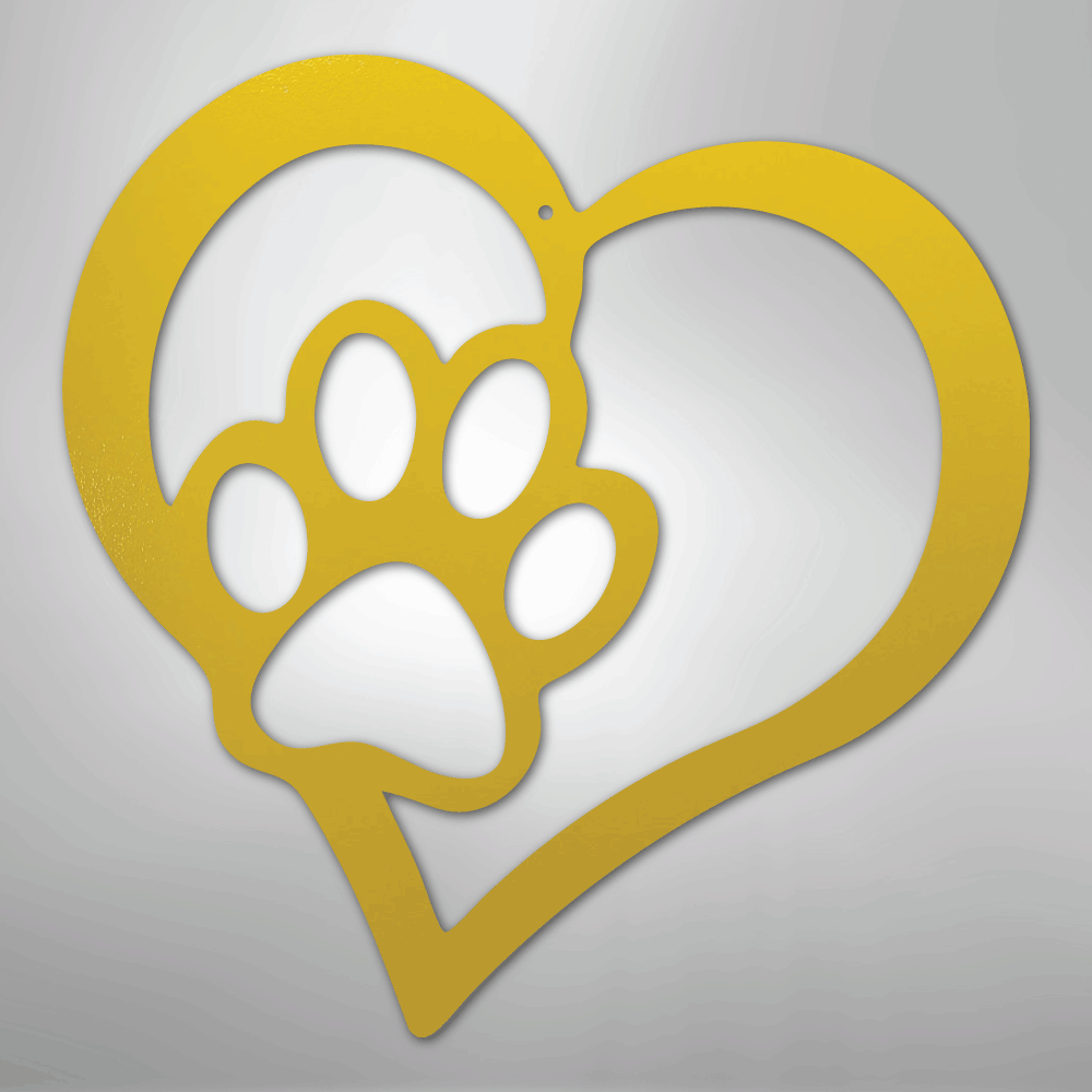 Puppy Love - Steel Sign