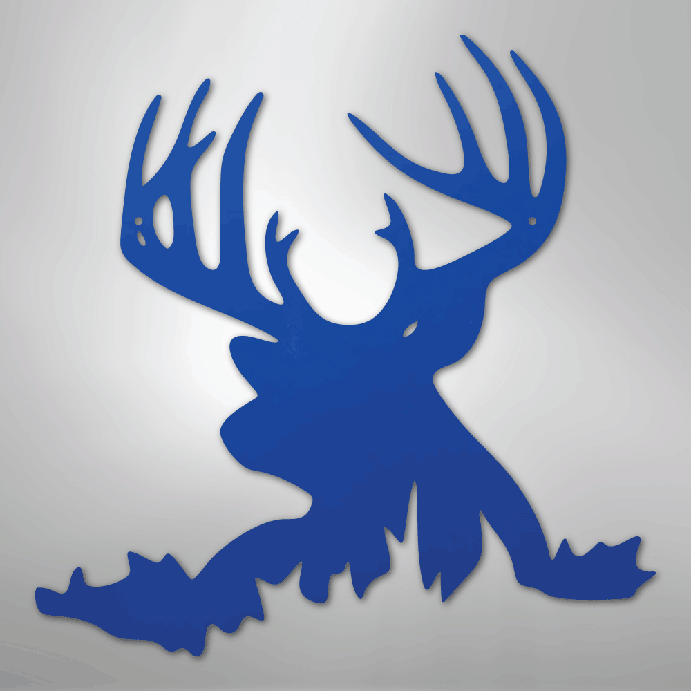 Deer Head - Steel Sign
