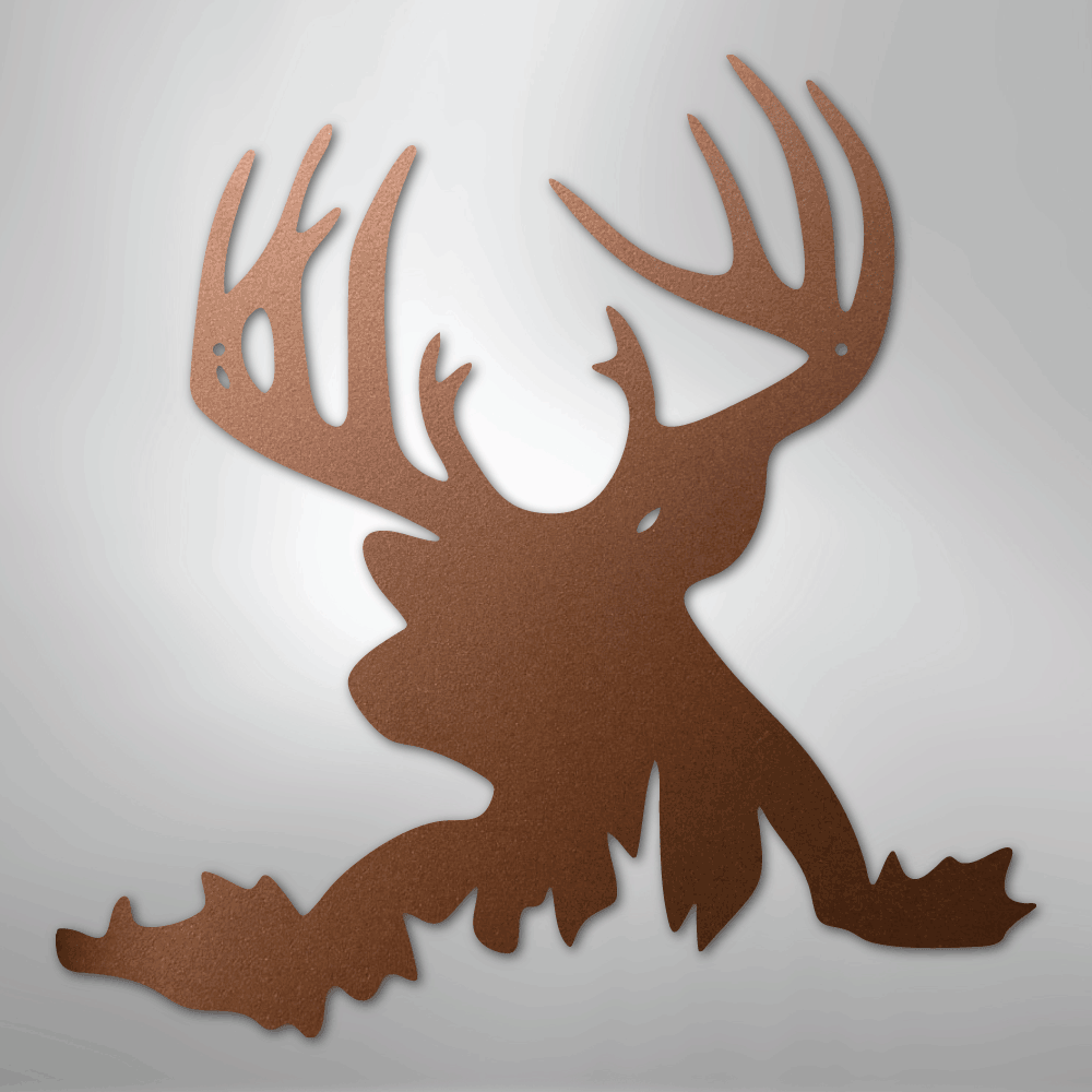 Deer Head - Steel Sign
