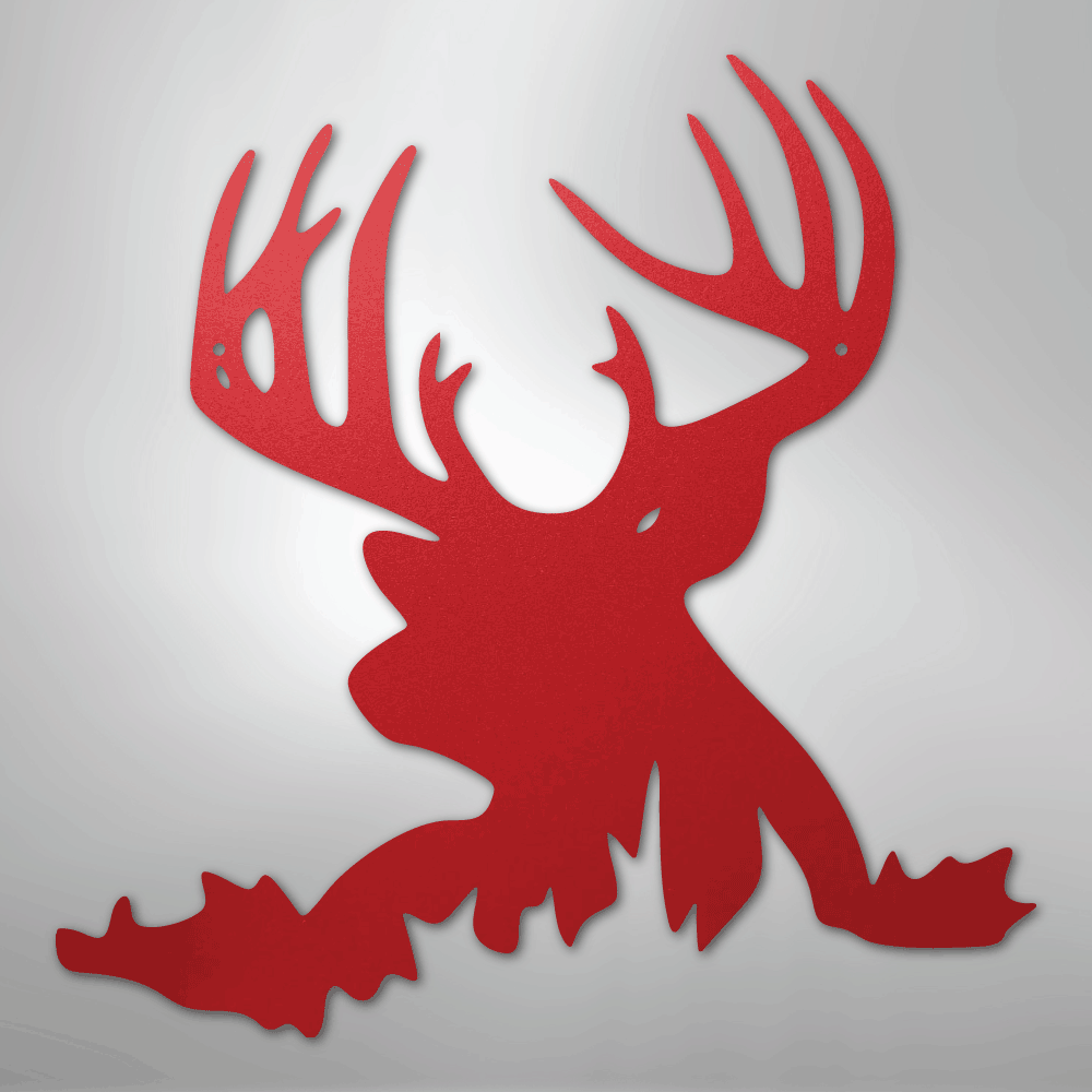 Deer Head - Steel Sign