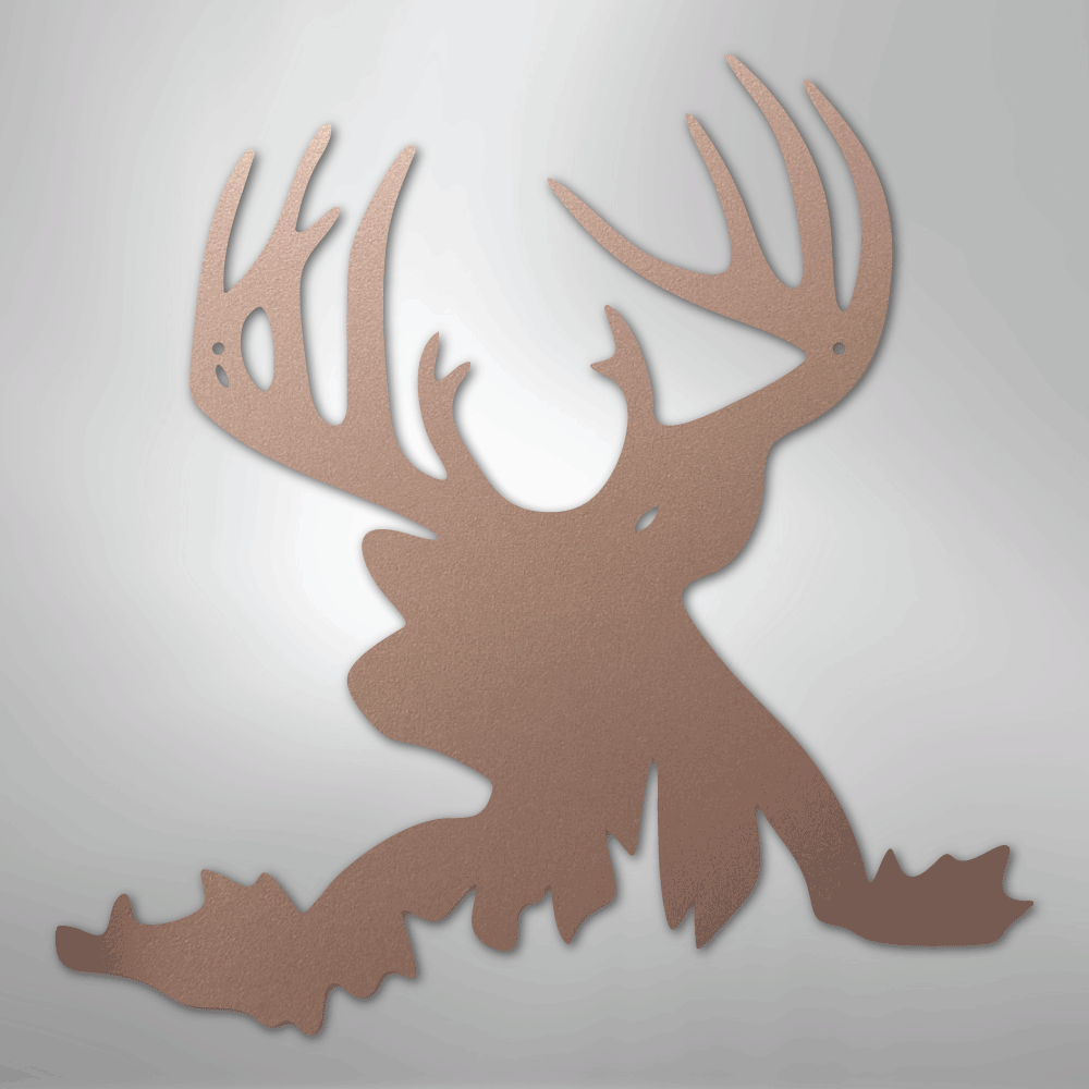 Deer Head - Steel Sign