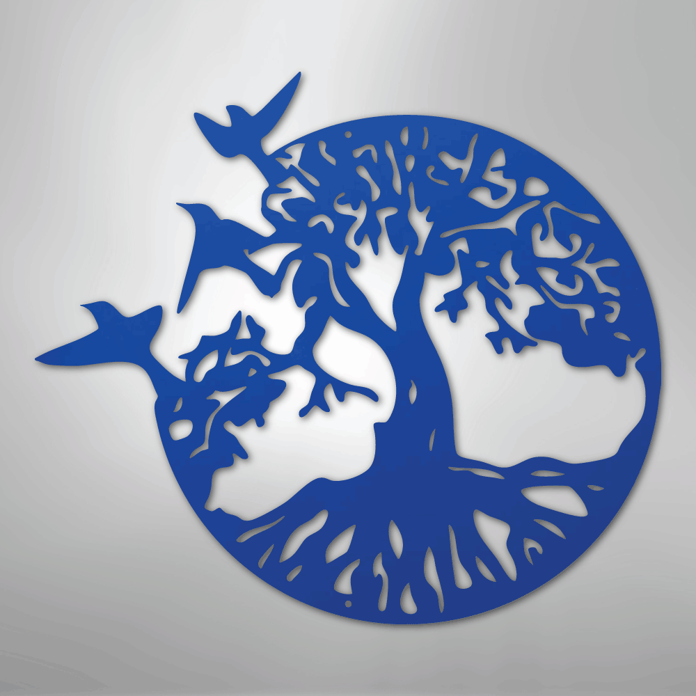 Take Flight Tree - Steel Sign