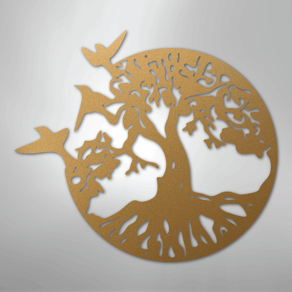 Take Flight Tree - Steel Sign