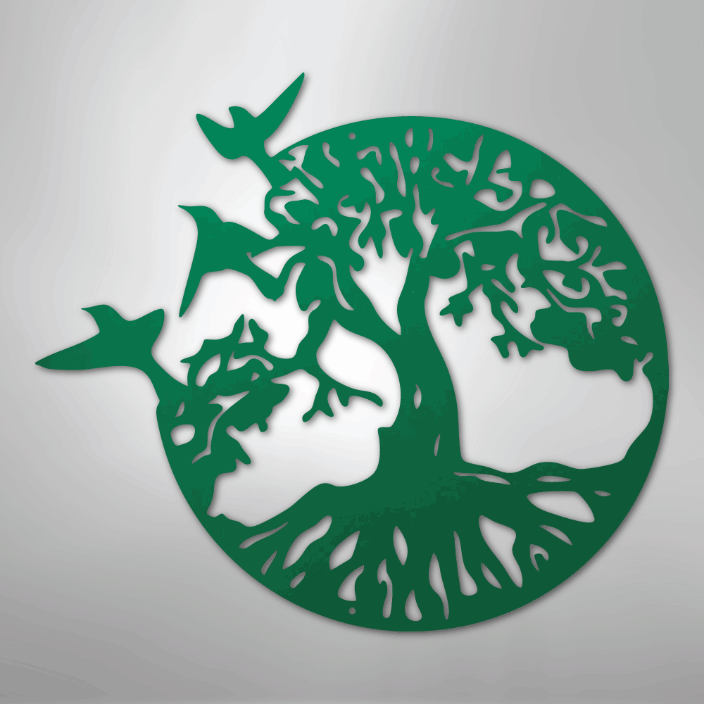 Take Flight Tree - Steel Sign